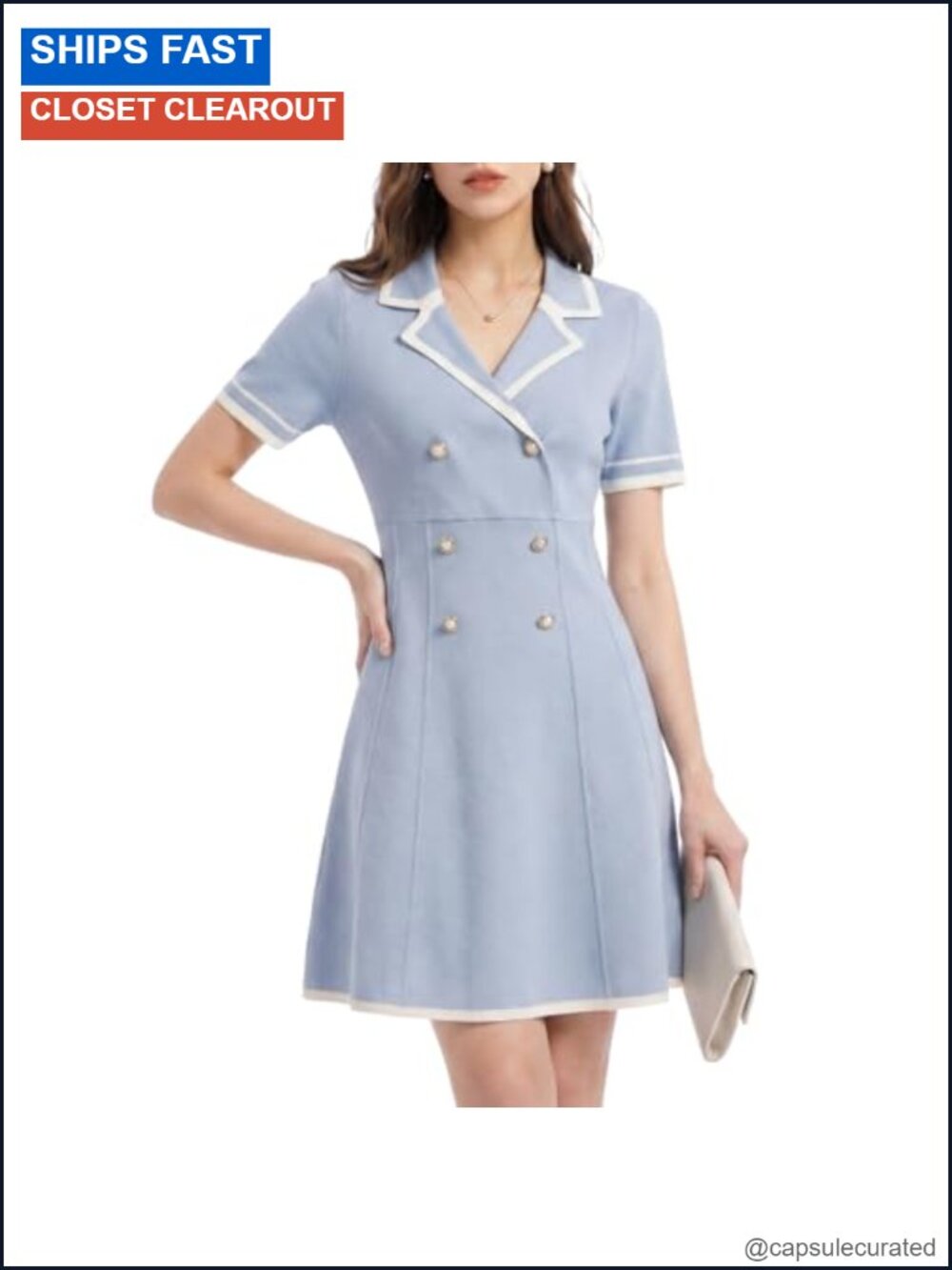 Bodycon Knit Mini Sweater Dress V-Neck Short Sleeve Ribbed Office Wear